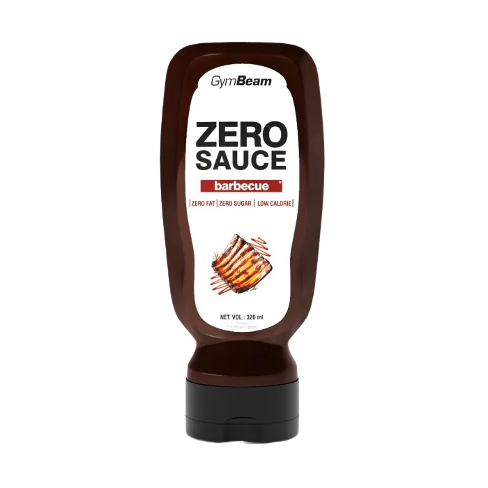 zero sauce bbq 320 ml gymbeam